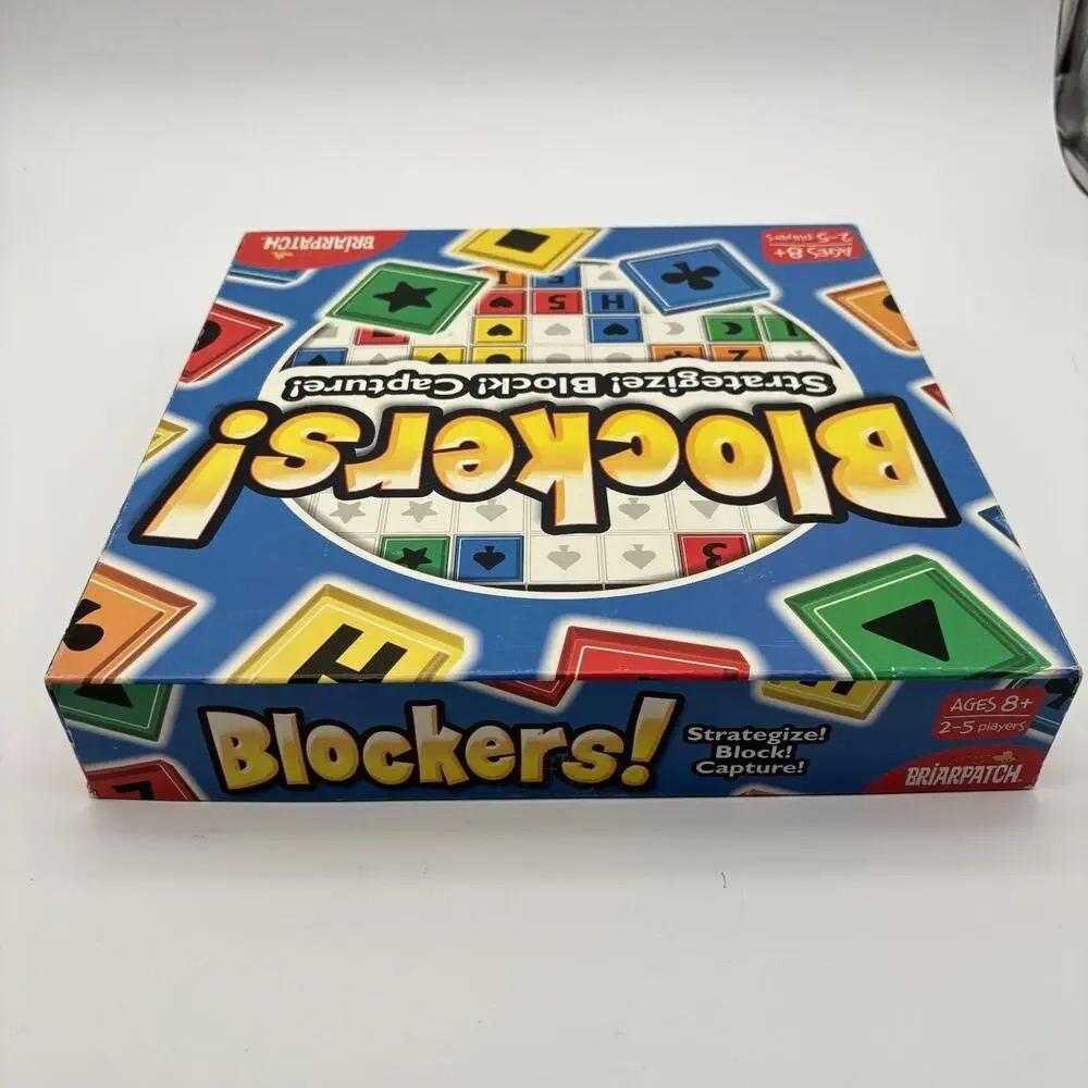 BLOCKERS Board Game by Briarpatch 2010. Complete. Very Good Condition.